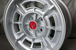 Cerchi in lega Dedica 131 Abarth 7x15 Silver