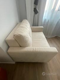 Poltrona letto color tortora