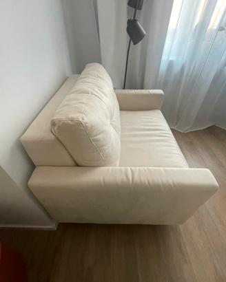 Poltrona letto color tortora