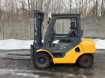 Carrello elevatore diesel 3t cabina 2018 Komatsu