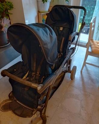 Passeggino gemellare Cam