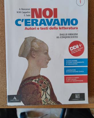 Libro Letteratura – Noi c’eravamo 1
