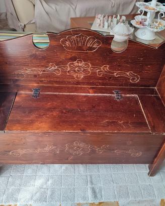 cassapanca rustica 