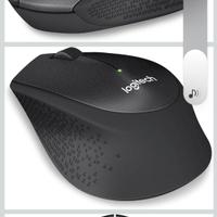 LOGITECH MOUSE M330 SILENT PLUS- WIRELESS BLACK