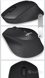 LOGITECH MOUSE M330 SILENT PLUS- WIRELESS BLACK