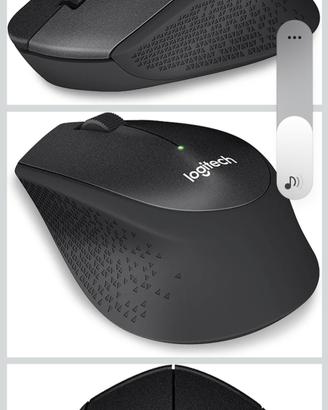 LOGITECH MOUSE M330 SILENT PLUS- WIRELESS BLACK