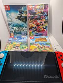 Nintendo Switch OLED  Full Set + Giochi+volanti 