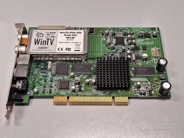 Hauppauge WinTV PVR-350 Multi-PAL PCI Acquisizione