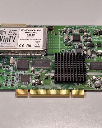 Hauppauge WinTV PVR-350 Multi-PAL PCI Acquisizione
