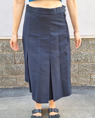 Gonna midi blu notte elegante formale marca Tresor