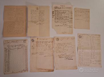 Archivio Storico Viterbo 1850-1920: 16 Documenti