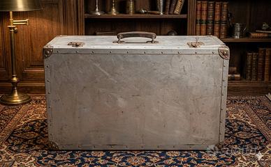 Baule Vintage in Alluminio – Pezzo industrial