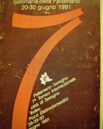 Pallamano Seregno - Opuscoli delle manifestazioni