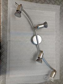 Lampadario con faretti