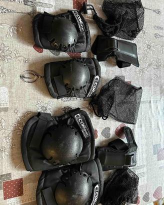 Set di protezioni per skate e pattini