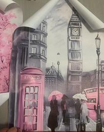 Lotto cinque tele a tema vario