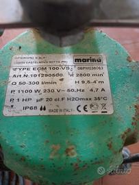 pompa immersione  pozzo nero