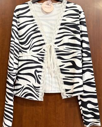 Cardigan Zebrato