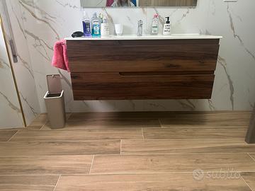 Mobile sospeso bagno 120 cm