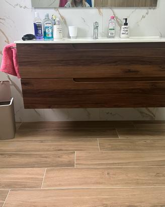 Mobile sospeso bagno 120 cm