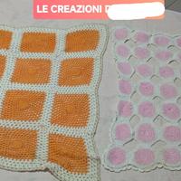 Copertine fatti a uncinetto per culle- carrozzini