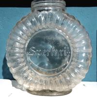 contenitore in vetro vintage sperlari