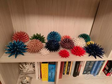 Ricci in ceramica di Caltagirone