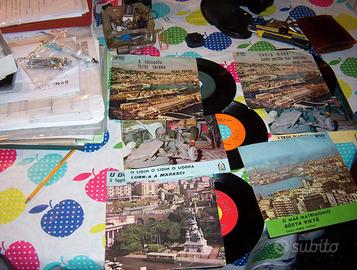 7 DISCHI VINILE IN GENOVESE DI PIERO PARODI