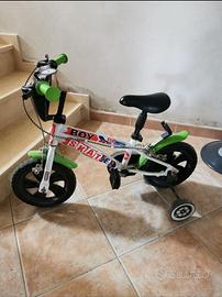 Bicicletta con rotelle