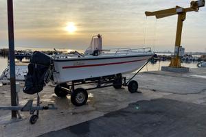 Barca con motore evinrude etec40cv