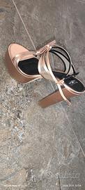 Scarpe in seta elisabetta franchi