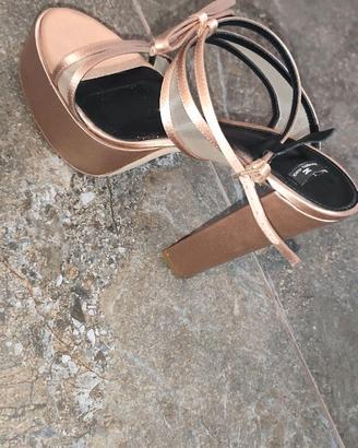 Scarpe in seta elisabetta franchi