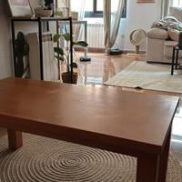 Tavolino da centro in legno marrone