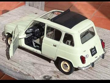 MODELLINO RENAULT 4 L DEL 1964 SCALA 1/18 SOLIDÒ