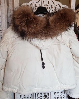 Bomber bianco/ panna Diquared