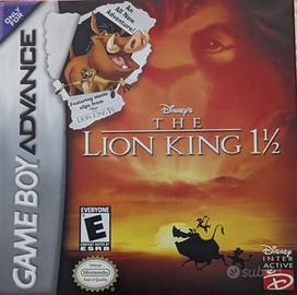 GB Advance - The Lion King 1 - 1/2