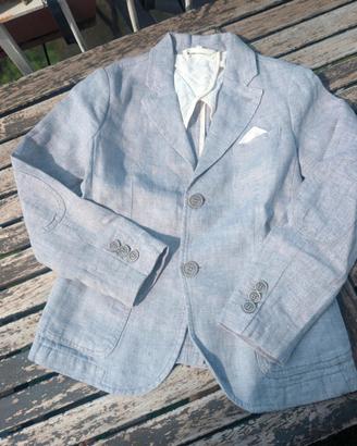 Blazer Armani di lino per bambino 7 anni 122 cm
