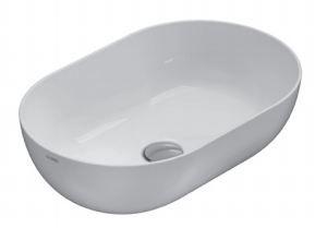Lavabo d'appoggio ovale edge Globo