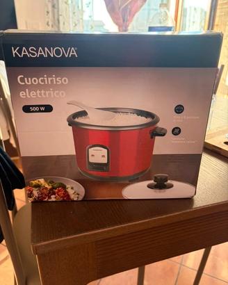 Cuociriso elettrico rosso Kasanova