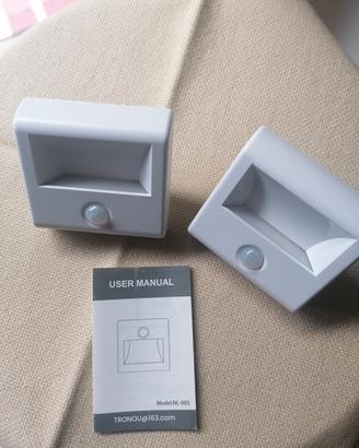 Set 2 luci notturne 