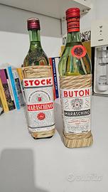 Coppia Bottiglie Maraschino Vintage  Buton & Stock