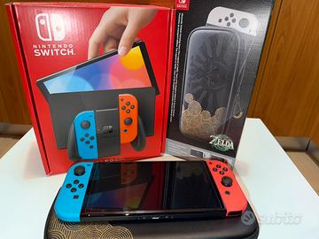 Nintendo Switch OLED + Accessori Zelda