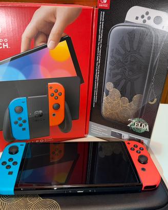 Nintendo Switch OLED + Accessori Zelda