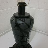 Lampada da Tavolo in Vetro Colorato