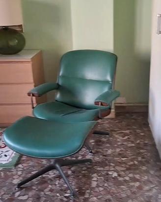 POLTRONA VINTAGE DI DESIGN ANNI 70