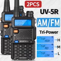 2x baofeng uv-5r radio ricetrasmittenti