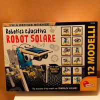 Robot solare da costruire con pannello solare mini