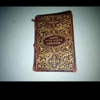 Libro antico Dante - Vita Nuova Canzoniere