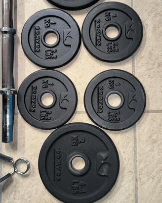 manubrio pesi domyos 