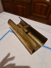 Portagrissini vintage in ottone